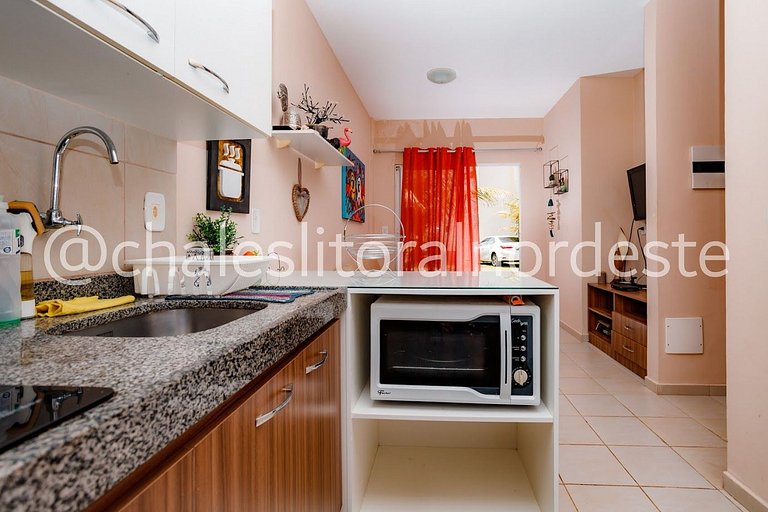 Apartamento na Praia de Maracajaú beira mar