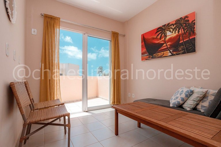 Apartamento na Praia de Maracajaú beira mar